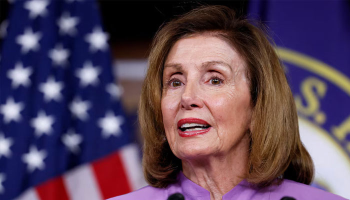 Former US House Speaker Nancy Pelosi (D-CA) answers questions during a news conference about her recent Congressional delegation trip to the Indo-Pacific region, on Capitol Hill in Washington, August 10, 2022. — Reuters