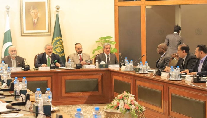 A meeting of the Africa Division of the Ministry of Foreign Affairs.— Facebook@ptmexpo/File