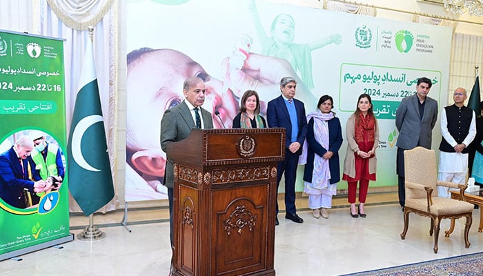 PM Shehbaz Sharif Launches Final Polio Campaign of 2024