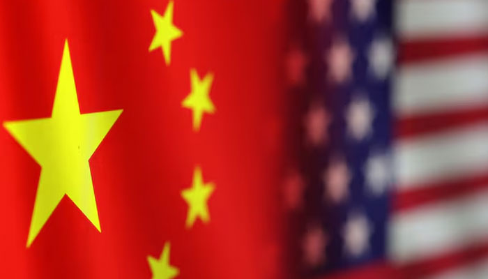 US and Chinese flags are seen in this illustration taken, January 30, 2023. — Reuters