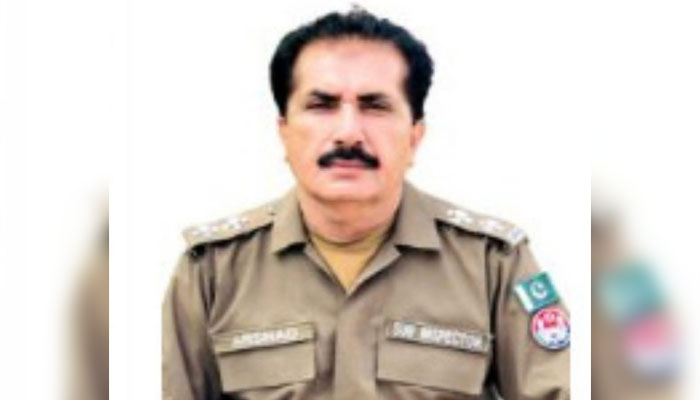 Sub-Inspector M Arshad (martyred) seen in this image released on December 16, 2024. — Facebook@PunjabPolicePakistanOfficial