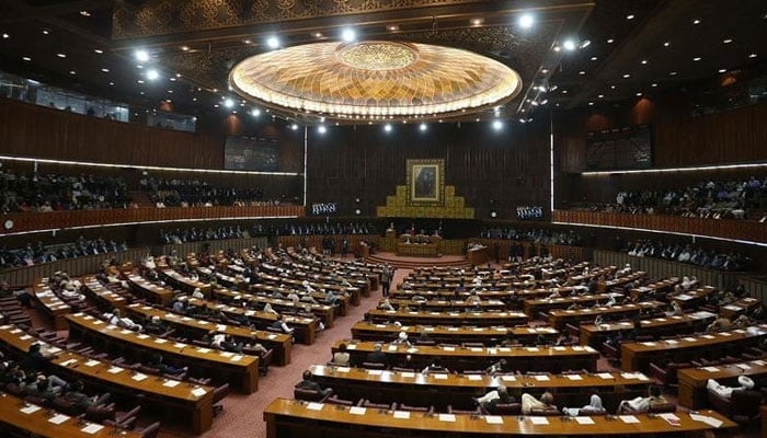 An inside view of the National Assembly. — APP/File