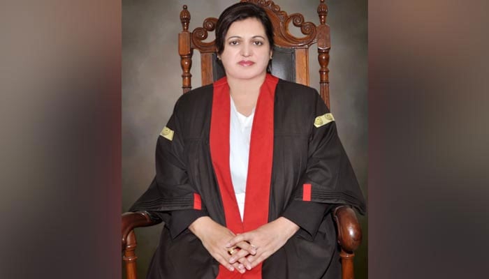 Lahore High Court (LHC) Chief Justice Aalia Neelum seen in this image. — lhc.gov.pk/File