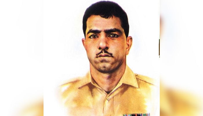 Lance Naik Muhammad Mehfooz Shaheed seen in this image released on December 17, 2024. — Facebook@ISPROfficial1