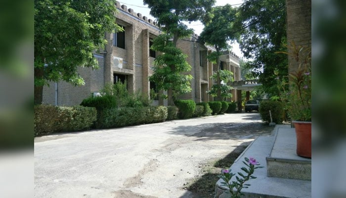 The KPs Provincial Health Services Academy (PHSA) building in Khyber Pakhtunkhwa seen in this image. — phsa.edu.pk/File