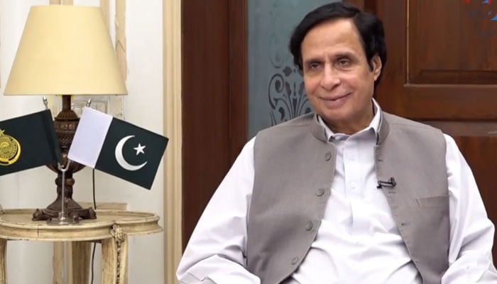 Former Punjab chief minister Chaudhry Parvez Elahi. — Online/File