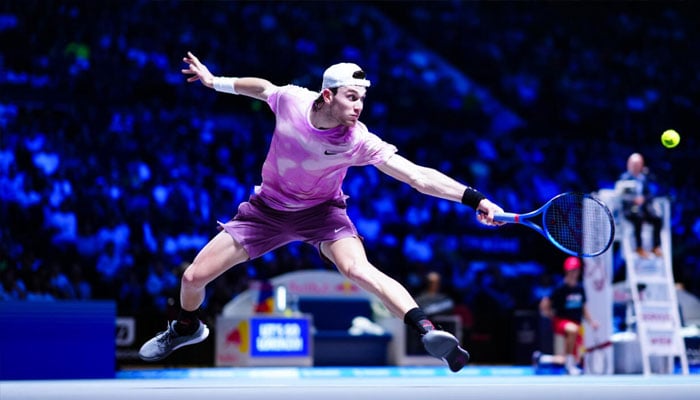 British tennis player Jack Draper in action. —AFP/File