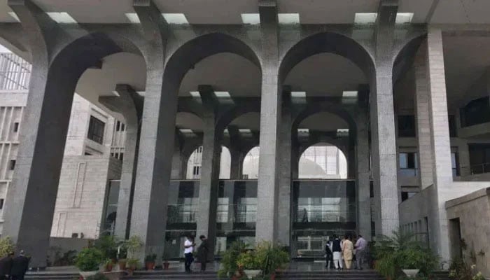 A general view of the Islamabad High Court building. — Geo News/File