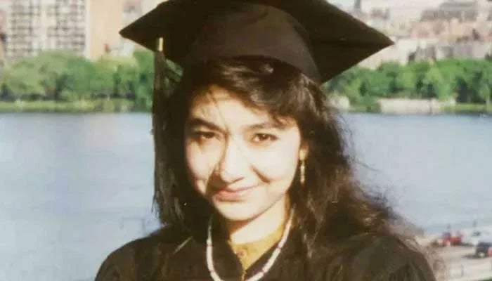 An undated image of incarcerated Pakistani scientist Dr Aafia Siddiqui. — Facebook@FreeAafiaSiddiquiNow/File