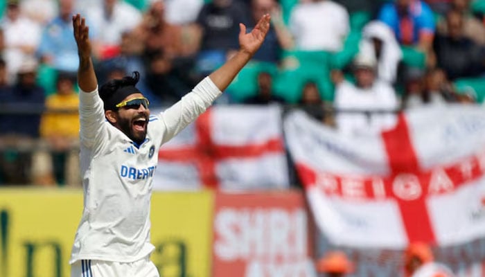 Indias Ravindra Jadeja appeals successfully for the lbw wicket of Englands Joe Root. — Reuters/File