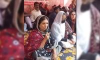 SUP holds hunger strike camp against canals on Indus River