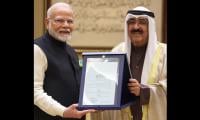 Narendra Modi receives Kuwait’s highest honour, 20th international award by a country