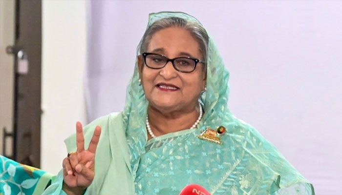 Former Prime Minister of Bangladesh Sheikh Hasina. — AFP/File