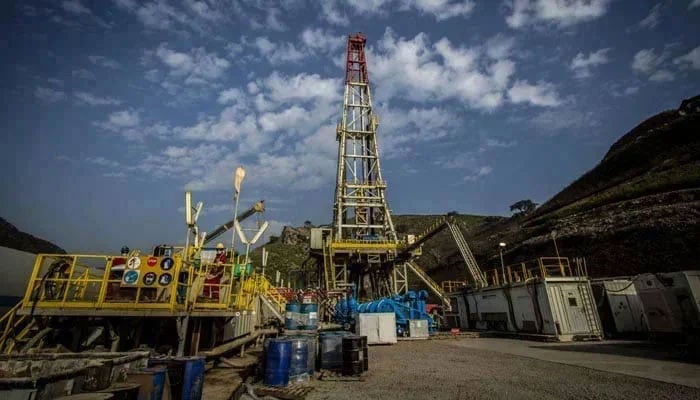 A representational image of a petroleum exploration site. — MOL Pakistans website/File