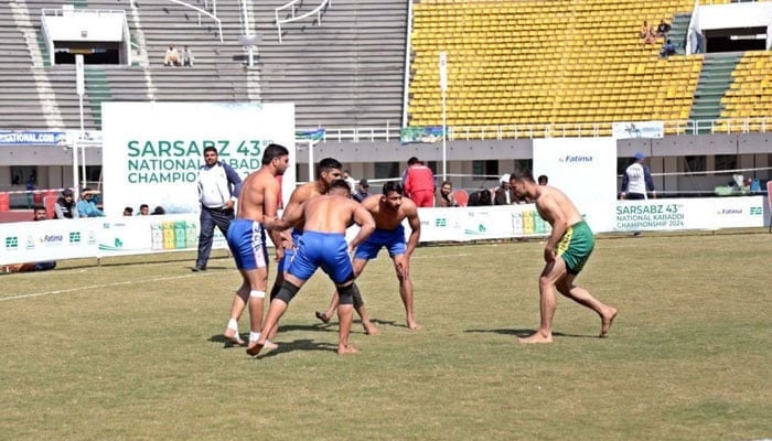 Representational image of a Kabaddi match. — Football Pakistan website/File