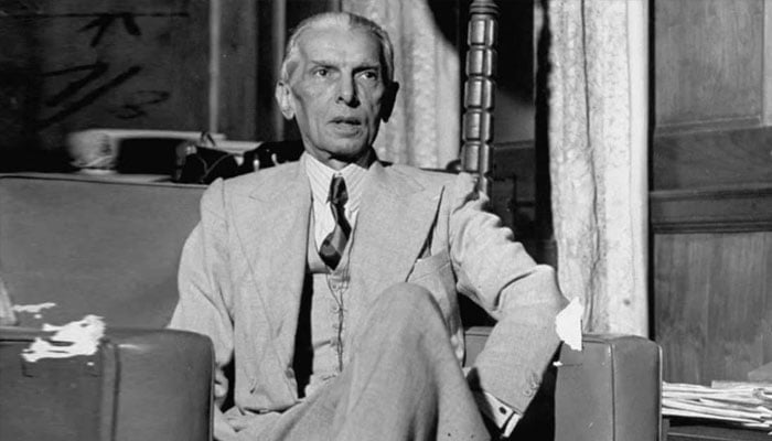 Quaid-i-Azam Muhammad Ali Jinnah.— The News/File