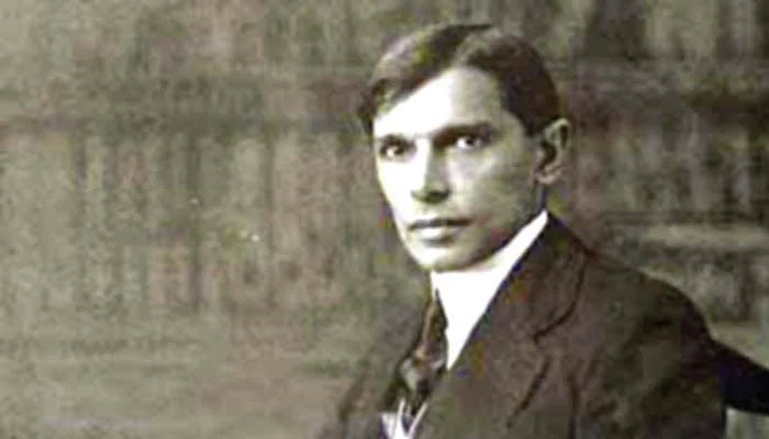 Muhammad Ali Jinnah seen as a young barrister. — The News/File