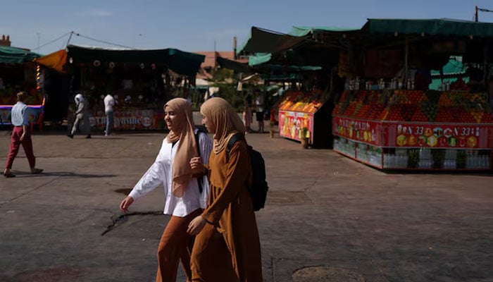 People walk in Jemaa el-Fnaa square, in Marrakesh, Morocco, October 22, 2024. — Reuters