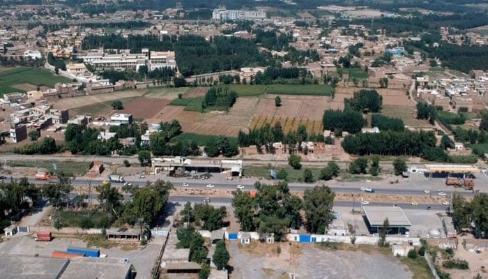 An aerial view of a residential area.— Facebook@LDA/File