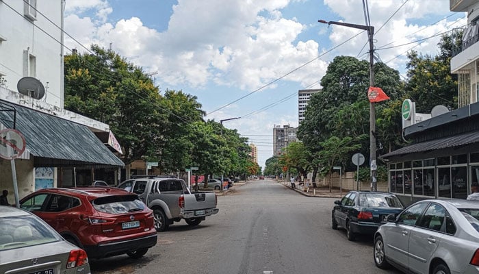 Representational image of empty streets and closed shops in central Maputo ahead of a ruling on disputed elections on December 23, 2024. —AFP