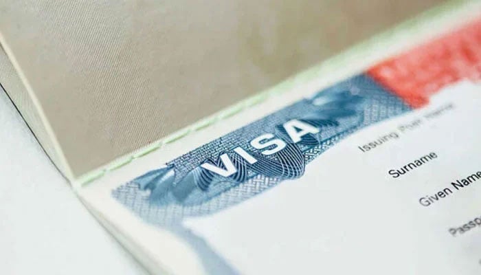 Representational image of a visa. — AFP/File