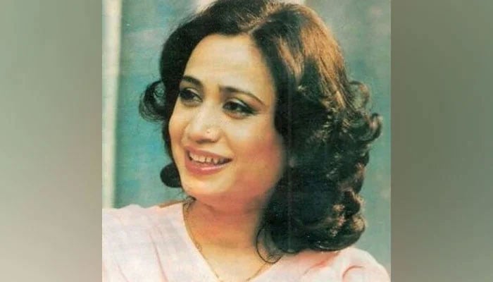 Legendary poetess of Urdu language Parveen Shakir. — APP/File