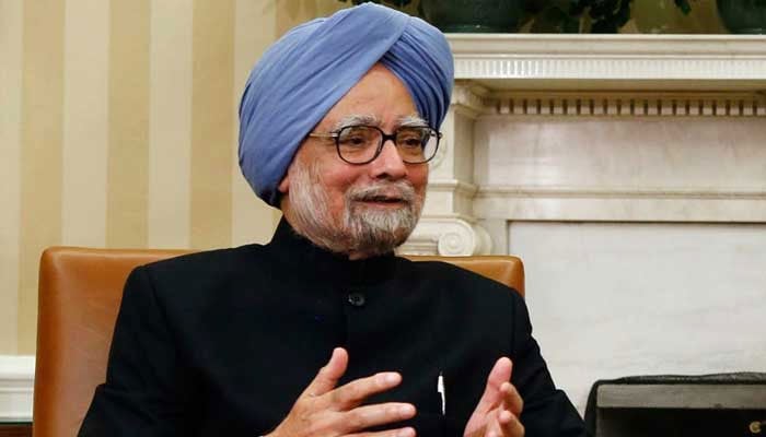 Former Indian PM Manmohan Singh speaks during an interview in this undated image. — Reuters/File