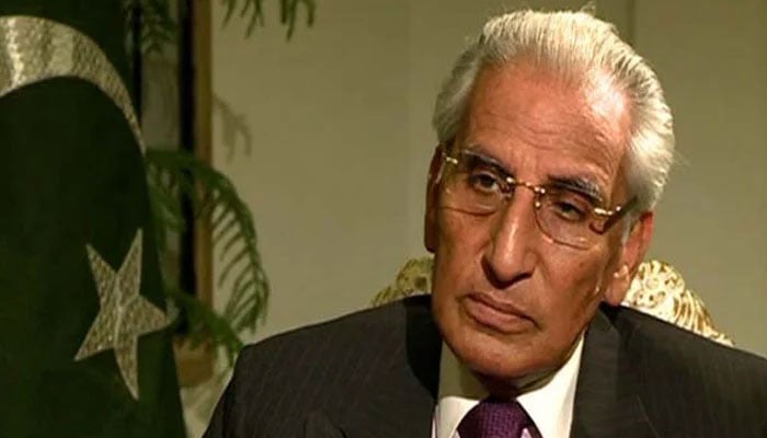 Ambassador Syed Tariq Fatemi, Special Assistant to the Prime Minister (Foreign Affairs). — APP/File