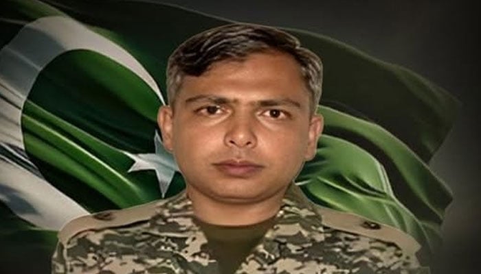 Major Muhammad Awais Shaheed. — Facebook@ISPR/File