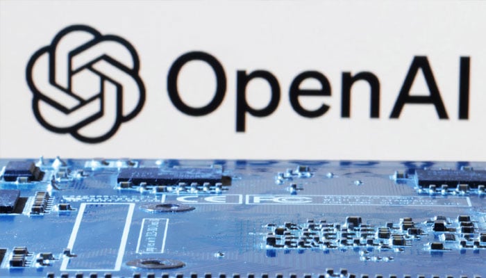 OpenAI logo is seen near computer motherboard in this illustration taken January 8, 2024. — Reuters