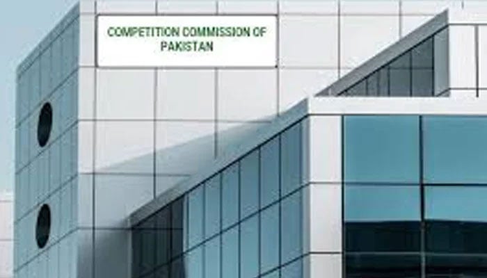 The Competition Commission of Pakistan (CCP) building can be seen in this image. — APP/File