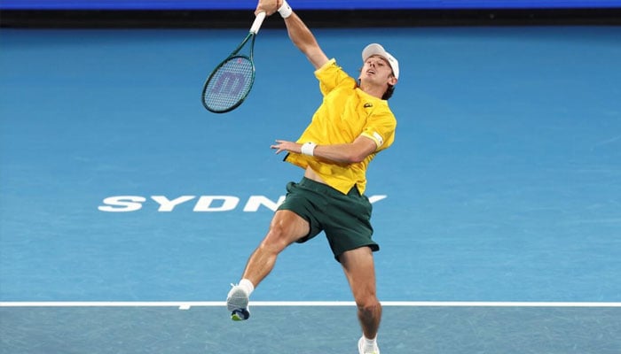 Australias Alex de Minaur in action. —AFP/File