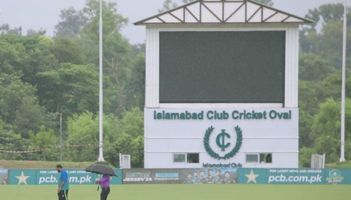 Islamabad Club Cricket Oval ground seen in this undated image.— PCB website/File