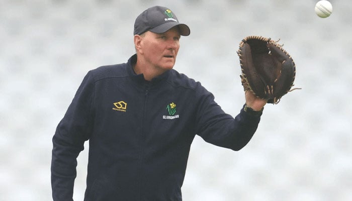 Former Glamorgan head coach Grant Bradburn during Metro Bank One Day Cup final match against Somerset at Trent Bridge on September 23, 2024. —AFP