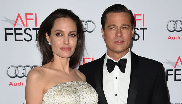 Angelina Jolie Pitt and Brad Pitt arrive at a movie premiere in Hollywood in 2015. — AFP/File