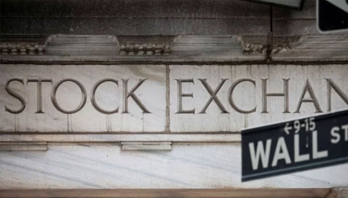 The Wall Street entrance to the New York Stock Exchange (NYSE) is seen in New York City, US, November 15, 2022. — Reuters