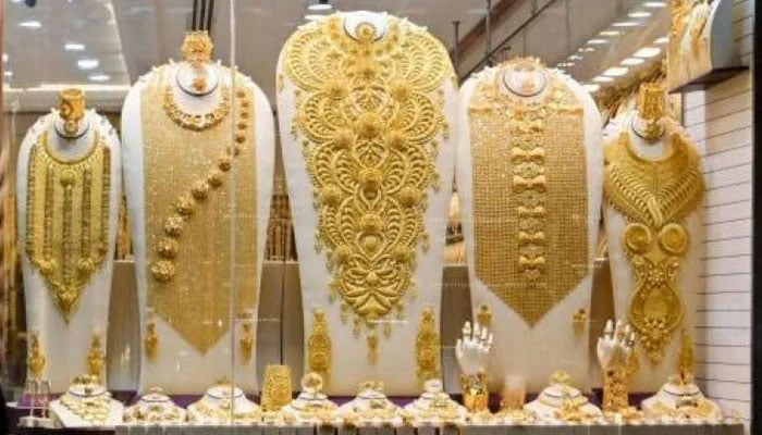 A representational image of gold jewellery. — AFP/File