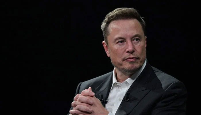 CEO Tesla Elon Musk gestures during a gathering. — AFP/File