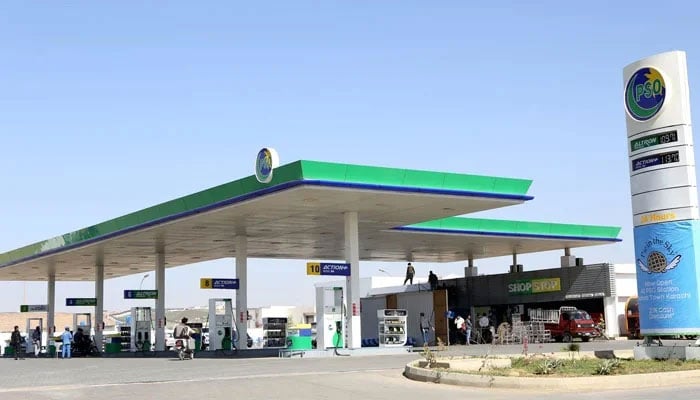 This image shows the Pakistan State Oil filling station on January 29, 2021. — Facebook@PakistanStateOil