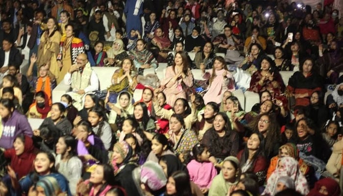 Participants enjoying music at Ayaz Melo Hyderabad. — Facebook@AyazMelo/File