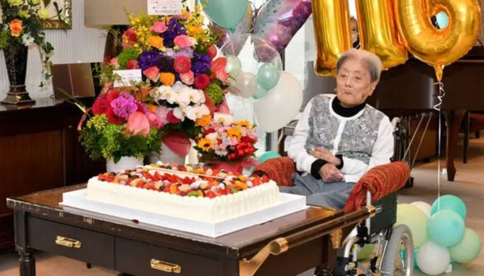 The worlds oldest person, Japanese national Tomiko Itooka.—AFP/File