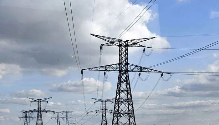 A representational image of pylons and high-transmission power lines. — AFP/File