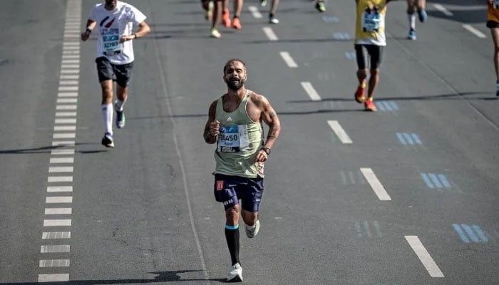 A representational image of participants in a marathon. — Instagram/faisalshafitness/File