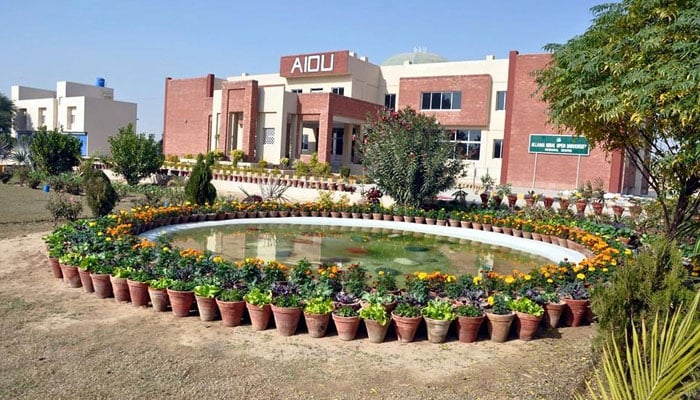 The Allama Iqbal Open University building can be seen in this picture. — Allama Iqbal Open University website/File