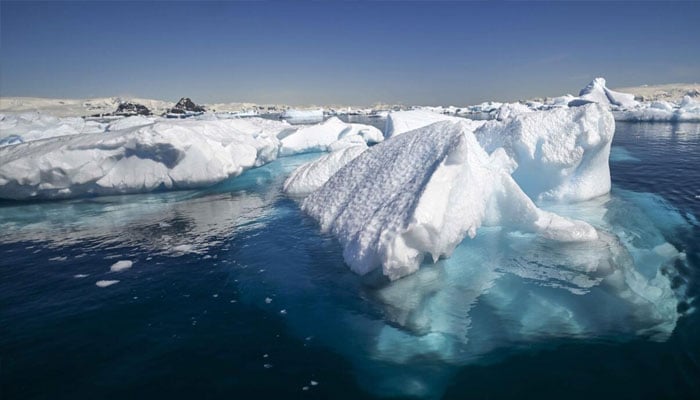 An image of Antarctic sea ice. —AFP/File