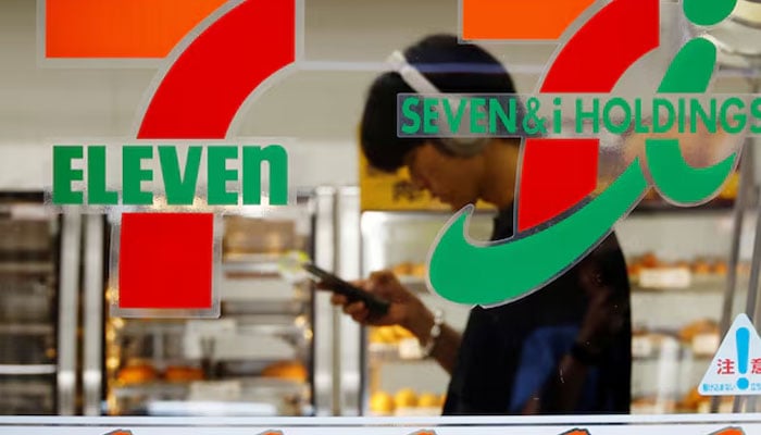 Japans Seven & I’s logo is seen at its 7-Eleven convenience store in Tokyo, Japan August 19, 2024. — Reuters