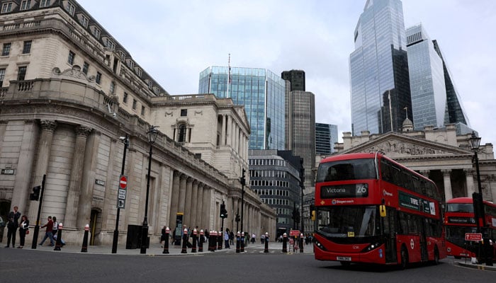 Double decker buses standing in line. — Reuters/File