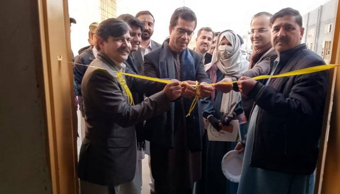 The Adult Literacy Center (ALC) being inaugurated at the Drugs Rehabilitation Center Swabi on January 9, 2025. — Facebook@nchd.org.pk