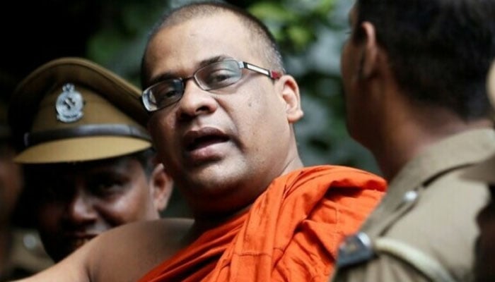 Firebrand monk Galagodaatte Gnanasara. —Reuters/File