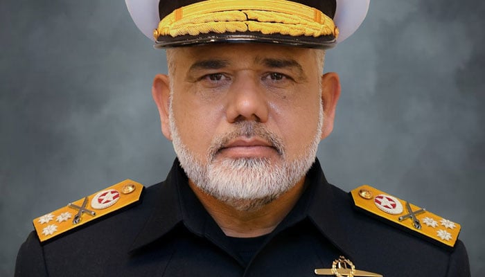 Rear Admiral of Pakistan Navy Muhammad Saleem. — Facebook@DgprNavy/File